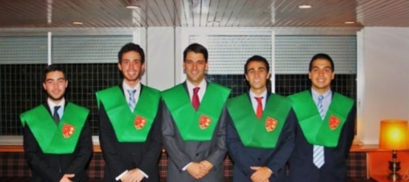 LUIS HERNAIZ STUDENT OF MEDICINE AT THE 4TH UIC, NEW DEAN OF THE COLLEGE PEDRALBES